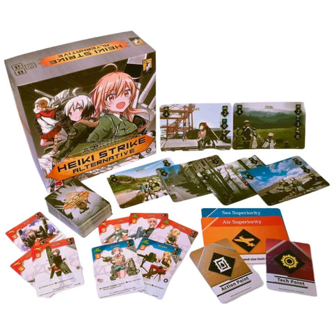 Heiki Strike Alternative - Anime World War 2 Board Game - Japanime Games