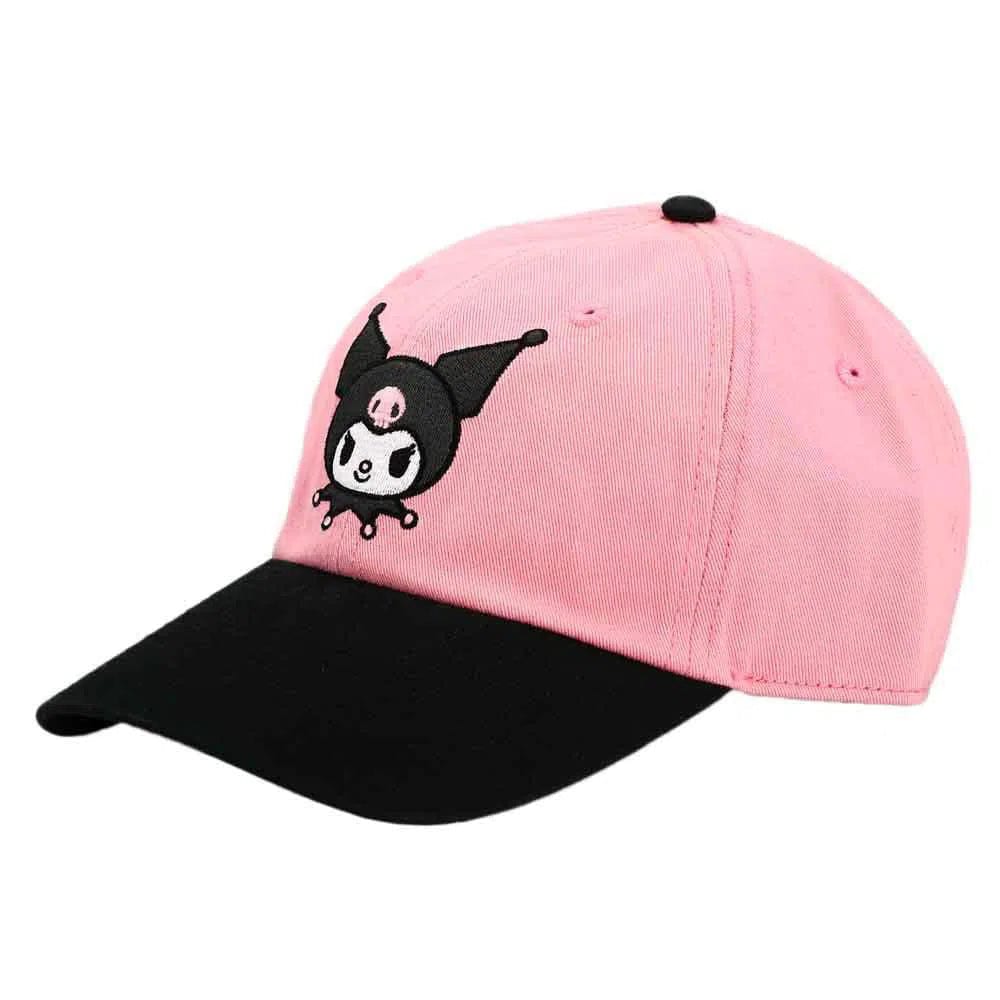 Hello Kitty - Kuromi Hat (Pink, Embroidered, Contrast Bill) - Bioworld