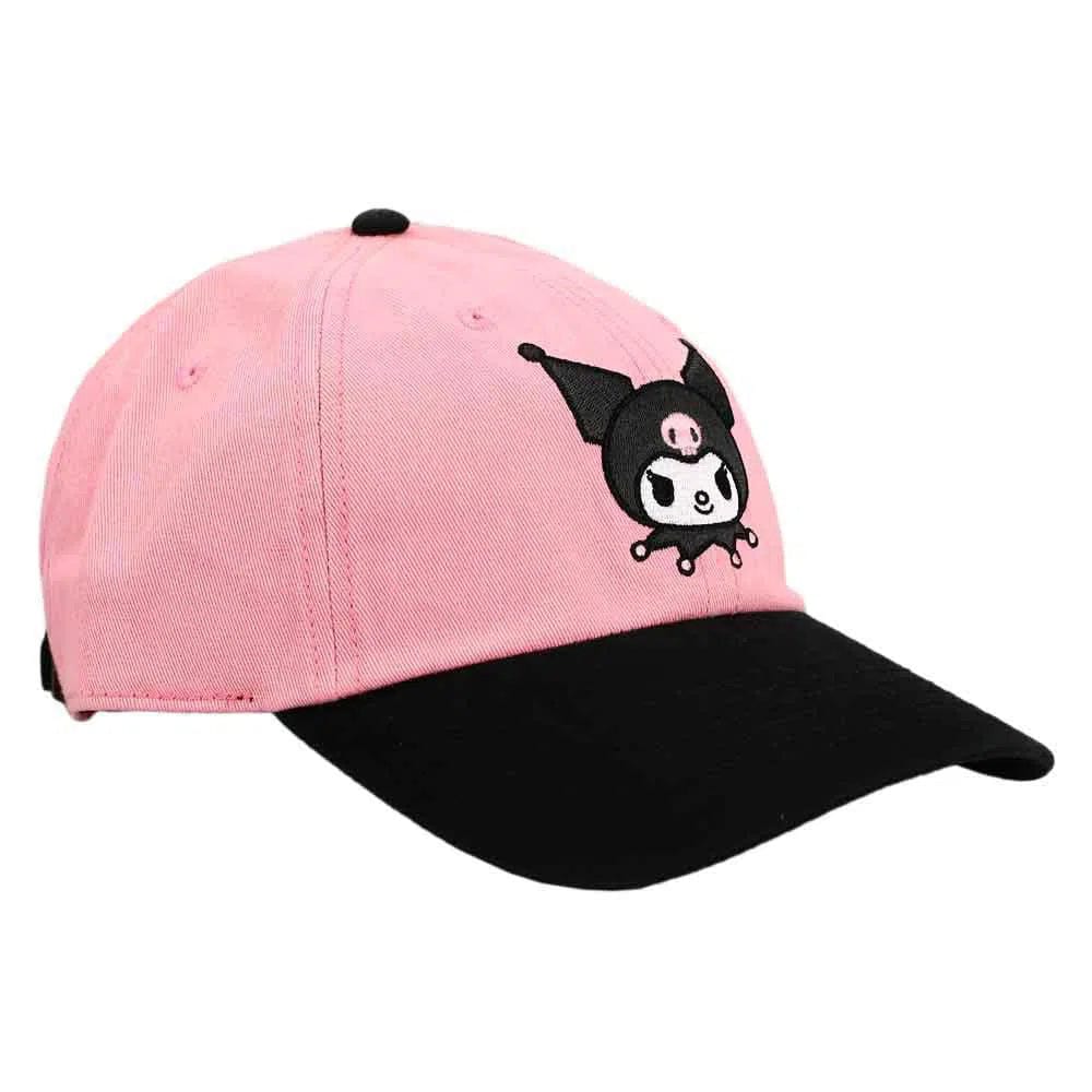 Hello Kitty - Kuromi Hat (Pink, Embroidered, Contrast Bill) - Bioworld