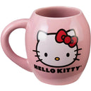 Hello Kitty - Pink Oval Mug (Ceramic, 18 oz.) - Bioworld