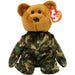 Hero the Military Bear Plush (8.5") - Ty - Beanie Babies Series - (2003)