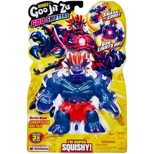 Heroes of Goo Jit Zu - Ultra Rare Corruptagon Hero Pack Toy Figure (6") - Moose Toys - Goo Shifters Series