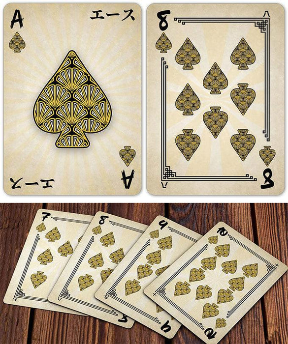 Heroes of Japan - Premium Feudal Japanese Playing Cards - Wonderland Workshop - KardecK Series