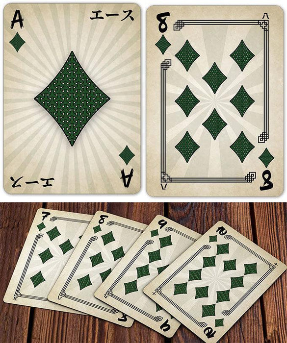 Heroes of Japan - Premium Feudal Japanese Playing Cards - Wonderland Workshop - KardecK Series