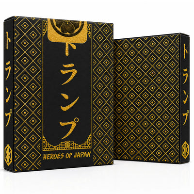 Heroes of Japan - Premium Feudal Japanese Playing Cards - Wonderland Workshop - KardecK Series