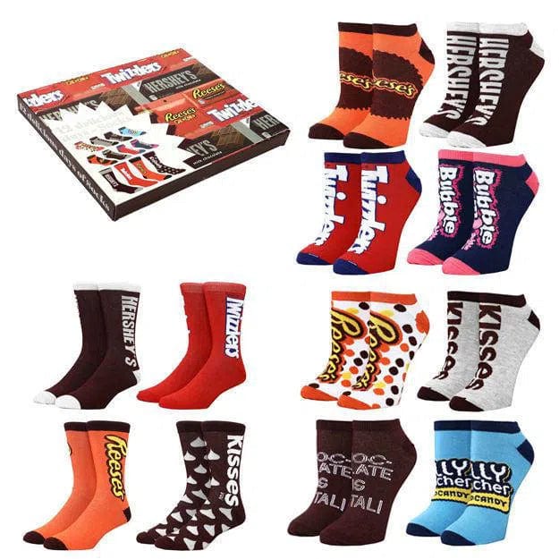 Hershey's 12 Days of Socks Box Set - Bioworld