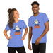 Hey Boo T-Shirt - Cute Halloween Ghost and Bats Graphic Tee