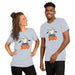 Hey Boo T-Shirt - Cute Halloween Ghost and Bats Graphic Tee