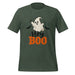 Hey Boo T-Shirt - Cute Halloween Ghost and Bats Graphic Tee