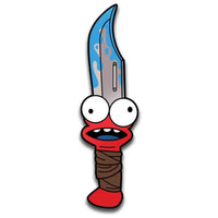 High on Life - Knifey Pin Badge (#005, Augmented Reality) - Pinfinity- Image 2