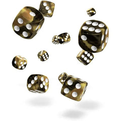 Hornet D6 Dice Set (36 Dice, 12mm, Yellow & Black) - Oakie Doakie Dice