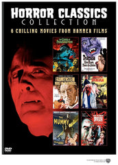Horror Classics Collection (The Curse of Frankenstein / Dracula Has Risen from the Grave / Frankenstein Must Be Destroyed / Horror of Dracula / The Mummy / Taste the Blood of Dracula) - Hammer Studios