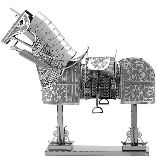 Horse Armor (Barding) 3D Figure Model Kit (Steel, Easy Difficulty) - Fascinations - Metal Earth Series - (2022)