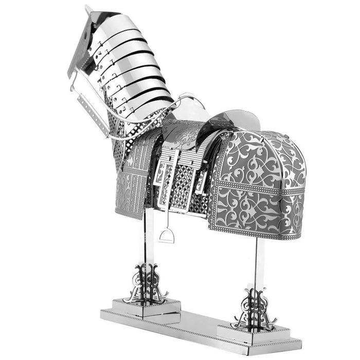 Horse Armor (Barding) 3D Figure Model Kit (Steel, Easy Difficulty) - Fascinations - Metal Earth Series - (2022)