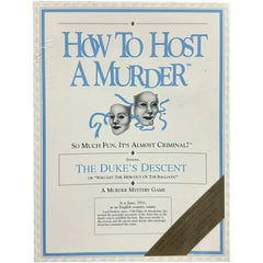 How to Host a Murder - Party Mystery Board Game for Adults (8+ Players, Ages 18+) - Decipher Inc - (1990)