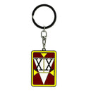 Hunter X Hunter - Hunter Red & Yellow License Metal Keychain - ABYstyle