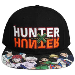 Hunter x Hunter - Characters & Logo Snapback Hat (Flat Bill) - Bioworld