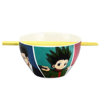 Hunter x Hunter - Characters Ramen Bowl with Chopsticks (Ceramic, 20 oz.) - B...- Image 2
