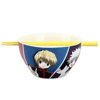 Hunter x Hunter - Characters Ramen Bowl with Chopsticks (Ceramic, 20 oz.) - B...- Image 1