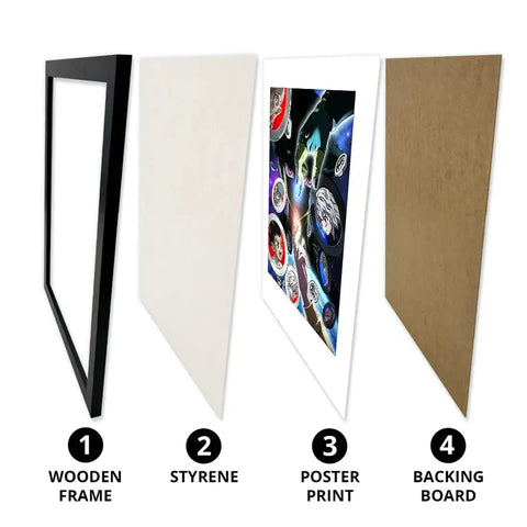 Hunter x Hunter [Chimera Ants Arc] - Meruem Shogi Framed Print (12