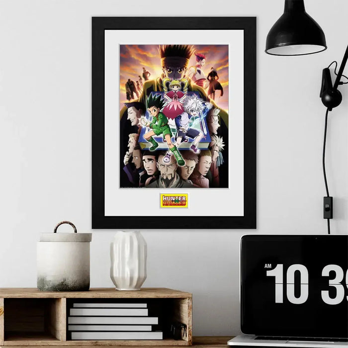 Hunter x Hunter [Greed Island Arc] - Characters Framed Print (12"x16") - ABYstyle