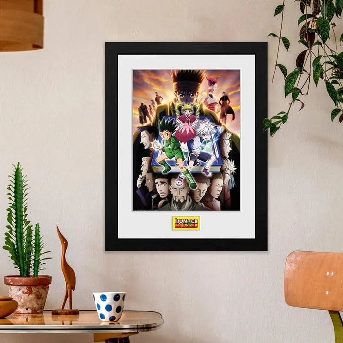 Hunter x Hunter [Greed Island Arc] - Characters Framed Print (12"x16") - ABYstyle