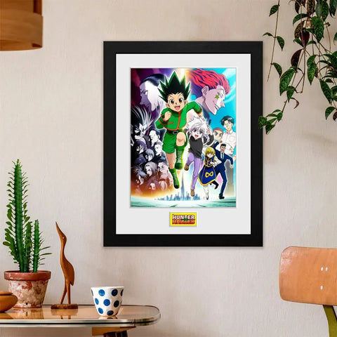 Hunter x Hunter [Heavens Arena Arc] - Characters Framed Print (12