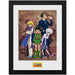 Hunter x Hunter - Main Characters on Map Framed Print (12"x16") - ABYstyle