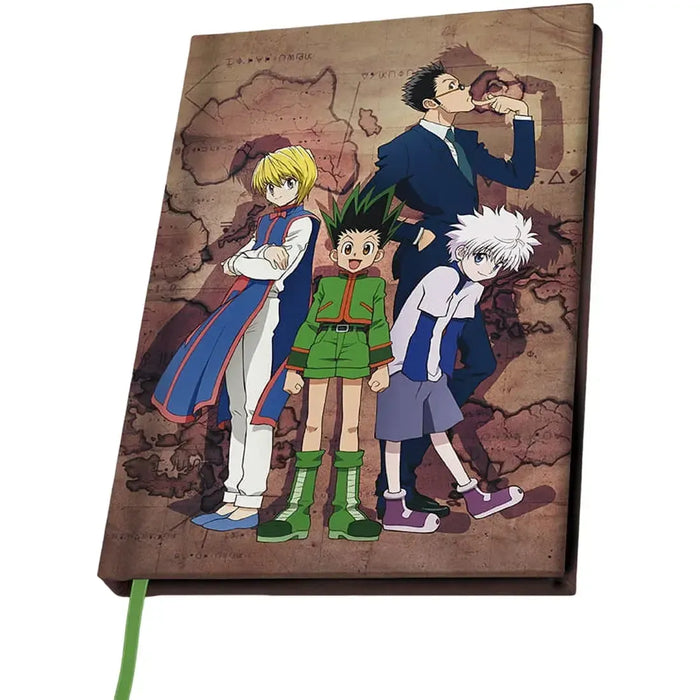Hunter x Hunter - Main Group Hardcover Notebook (8.5"x6.1") - ABYstyle