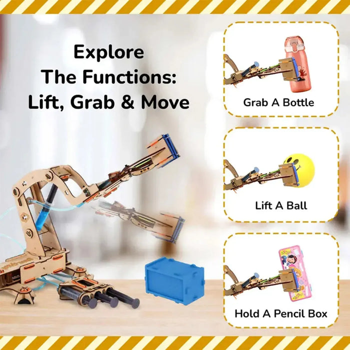 Hydraulic Crane - STEM Toy Building Set - Smartivity