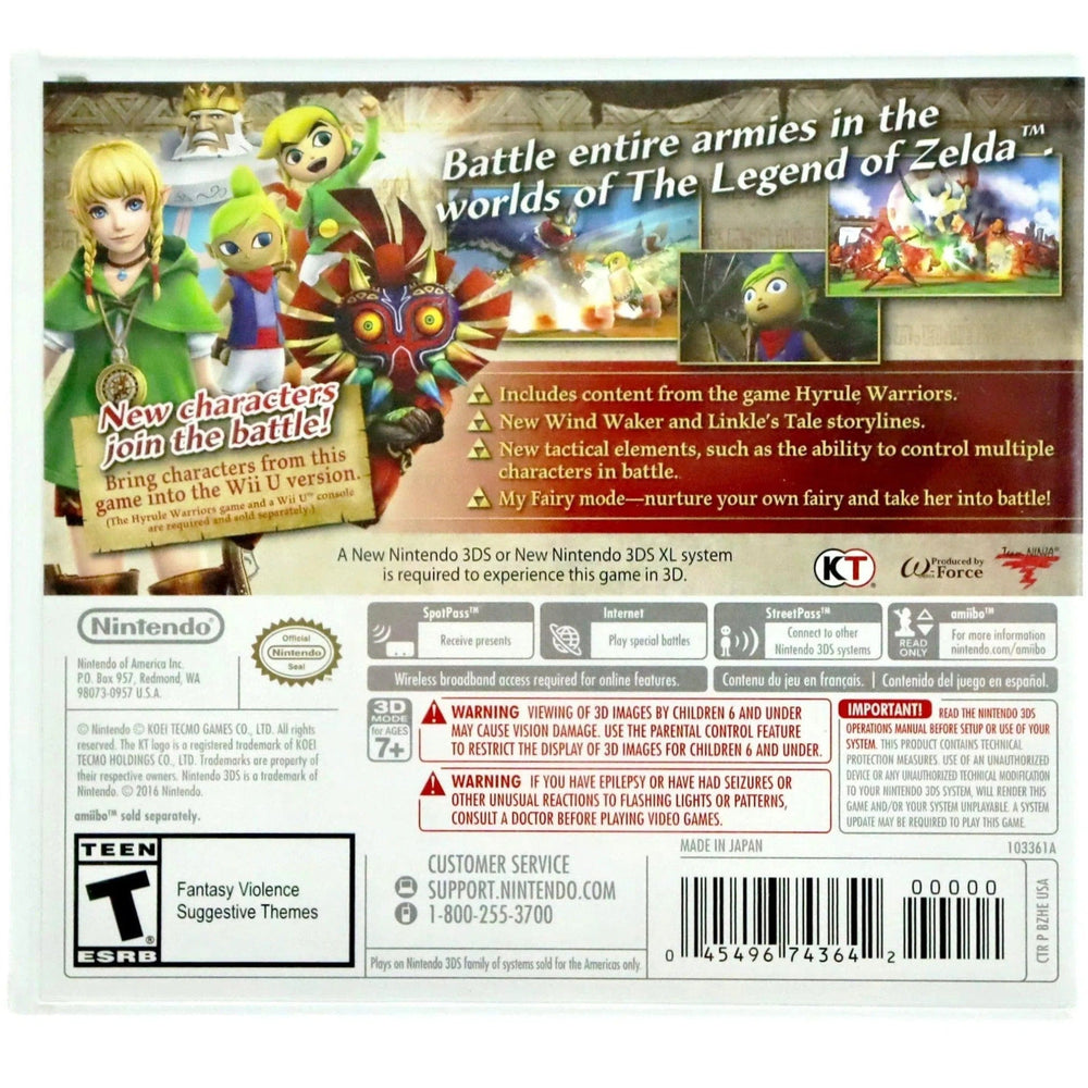 Hyrule Warriors Legends [The Legend of Zelda] - Nintendo 3DS