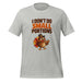 I Don't Do Small Portions T-Shirt - Funny Thanksgiving Turkey and Pie Graphic Tee