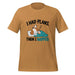 I Had Plans Then I Napped T-Shirt - Funny Sleeping Dog Graphic Tee