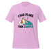 I Had Plans Then I Napped T-Shirt - Funny Sleeping Dog Graphic Tee