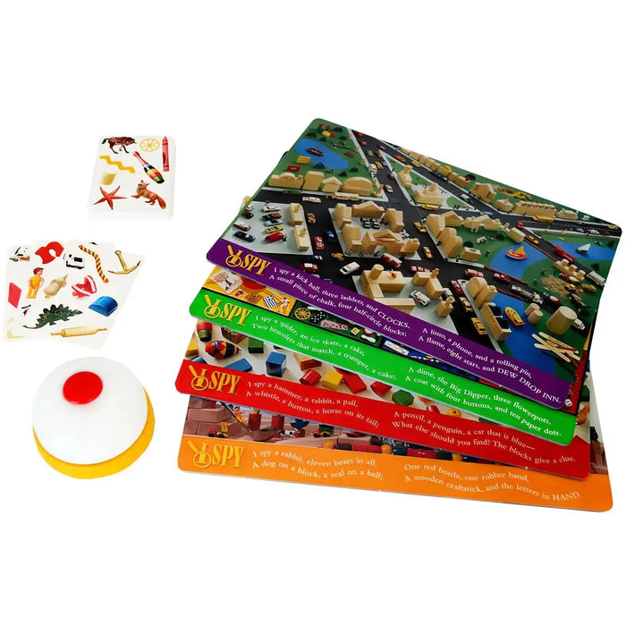 I SPY Eagle Eye - Dexterity Racing Board Game for Family, Adults, and Children (2-4 Players, Ages 5+) - University Games [Briarpatch]