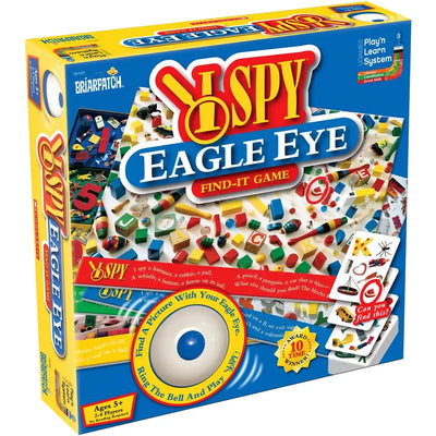 I SPY Eagle Eye - Dexterity Racing Board Game for Family, Adults, and Children (2-4 Players, Ages 5+) - University Games [Briarpatch]