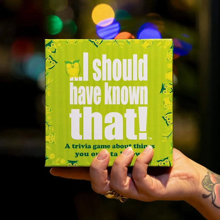 I Should Have Known That! - Trivia Game About Things You Oughta Know, Green | 21026