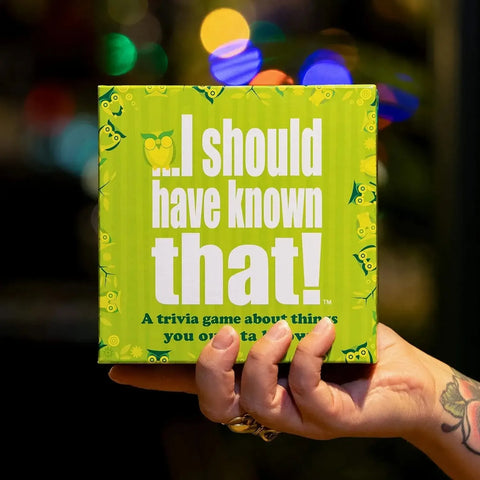 I Should Have Known That! - Trivia Game About Things You Oughta Know, Green | 21026 - Image 2