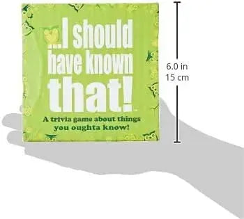 I Should Have Known That! - Trivia Game About Things You Oughta Know, Green | 21026 - Image 3
