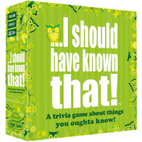 I Should Have Known That! - Trivia General Knowledge Card Game for Family and Adults (2+ Players, Ages 14+) - Hygge Games