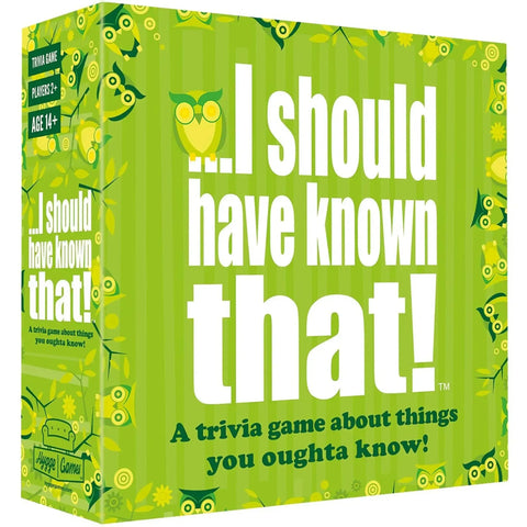 I Should Have Known That! - Trivia General Knowledge Card Game for Family and Adults (2+ Players, Ages 14+) - Hygge Games - Image 1