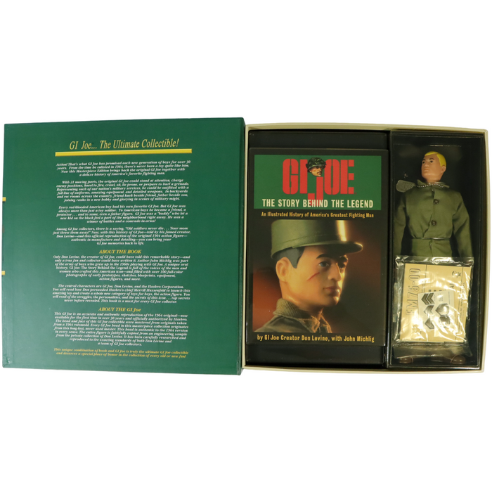 G.I. Joe - 1964 Reproduction G.I. Joe Action Figure & History of G.I. Joe Book - Hasbro - Masterpiece Edition