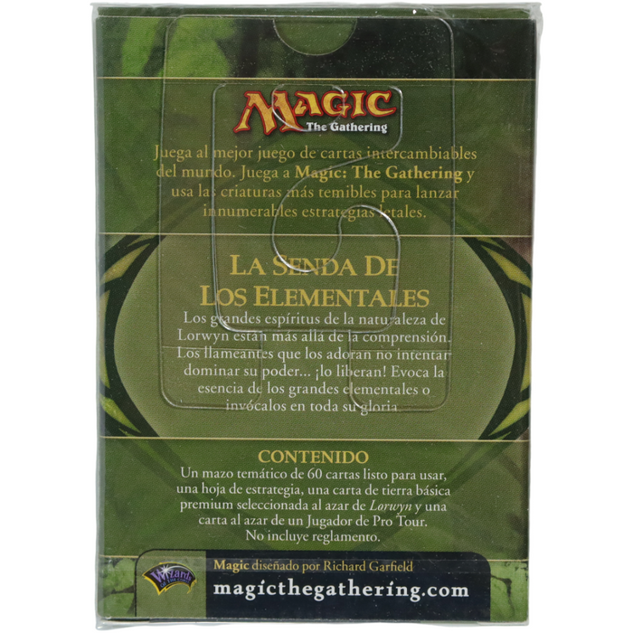 Magic: The Gathering [Lorwyn] - La Senda De Los Elementales Theme Deck (Spanish Edition)