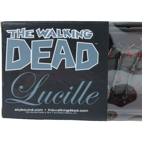 The Walking Dead (Comic) - Bloody Black & White Lucille Bat Cosplay Prop Replica (1:1 Scale) - Skybound