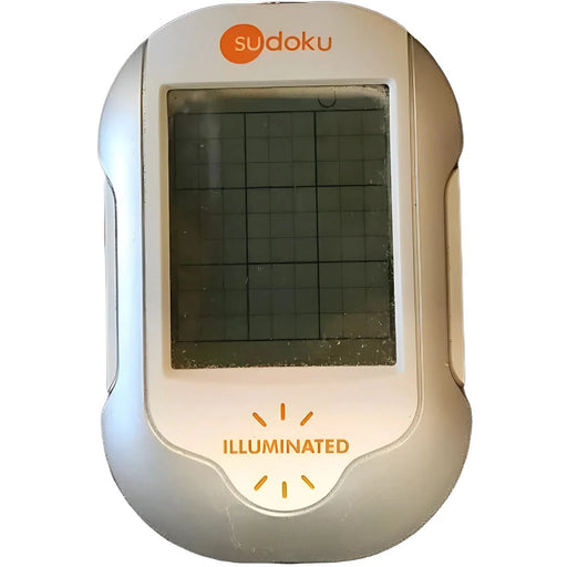 Illuminated Sudoku Electronic Handheld Game - Techno Source