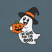 I'm Here for the Boos T-Shirt - Funny Halloween Ghost Gag Gift Graphic Tee