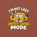 I'm Not Lazy, I'm on Energy-Saving Mode T-Shirt - Funny Relaxation Graphic Tee
