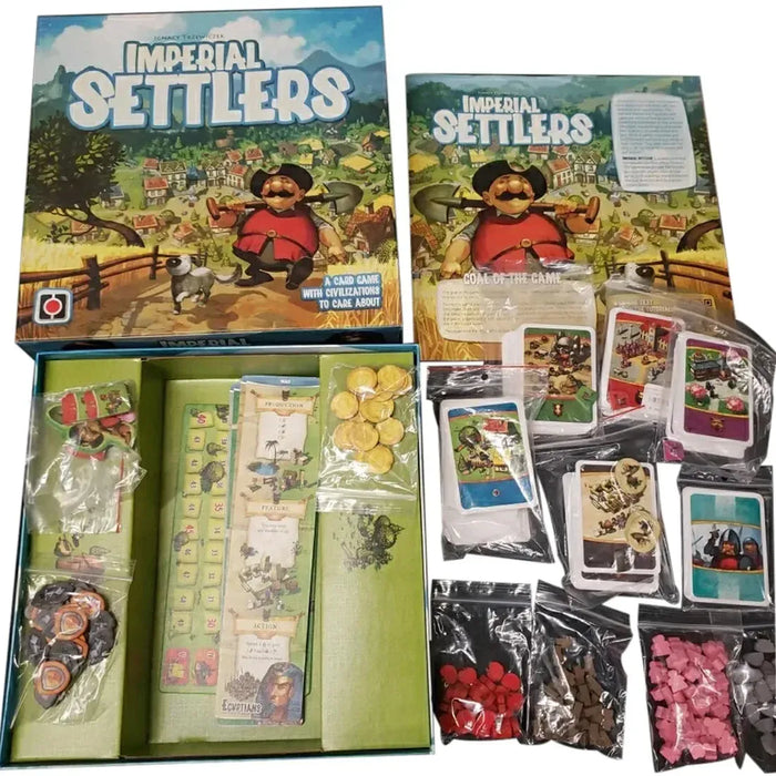 Imperial Settlers - Worker Placement Civilization Board Game for Adults, and Family (1-4 Players, Ages 10+) - Portal Games