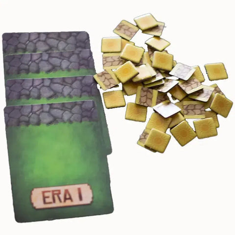 Inca Empire - Area Control Civilization Card Game for Family, and Adults (2-5 Players, Ages 13+) - DPH Games