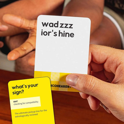 Incohearent: The Spicier Edition - Party Word Guessing Card Game for Adults (3-8 Players, Ages 17+) - Relatable - Image 4